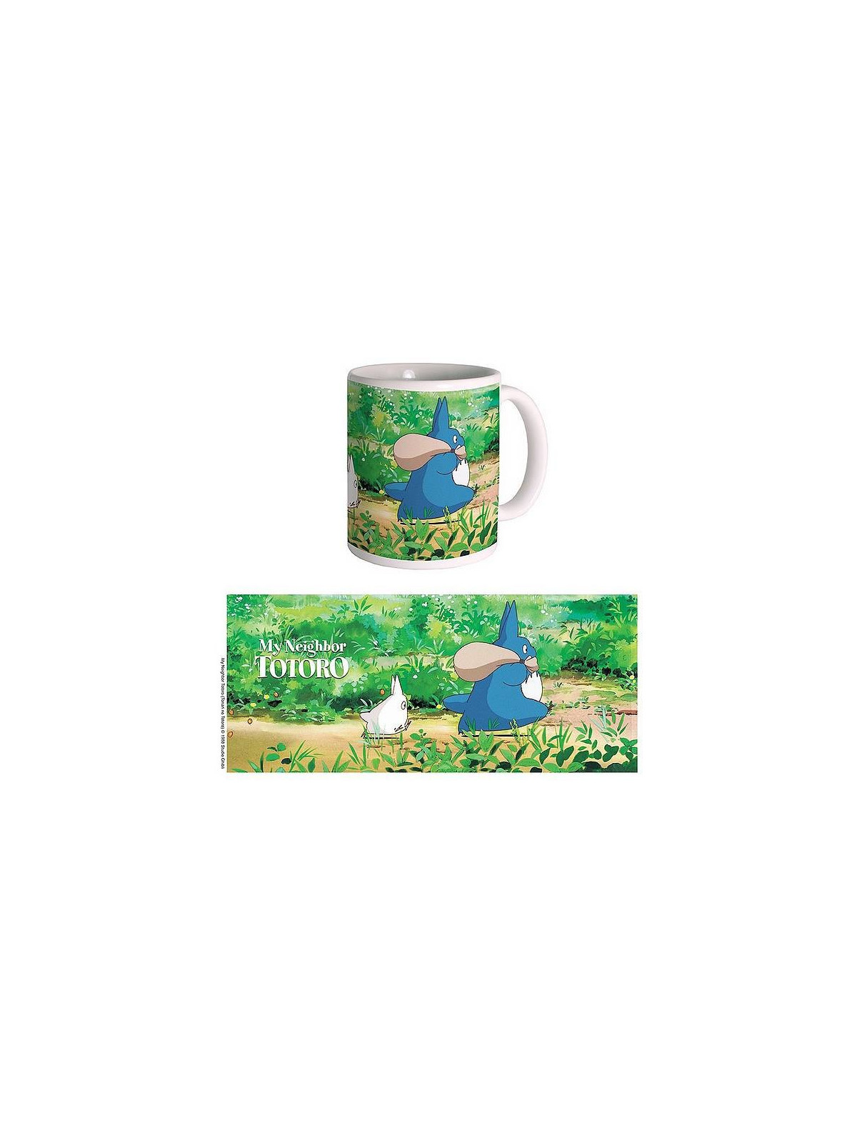 le Mug Ghibli : Mon voisin Totoro – Totoro bleu et blanc est en stock à la boutique ciel rouge à dijon