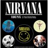 Lot de 5 badges Nirvana : iconic en stock à ciel rouge, disquaire à dijon