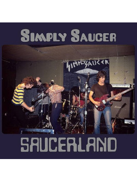 Le disque de Simply saucer : Saucerland est en stock en vinyle à Ciel rouge, disquaire à Dijon