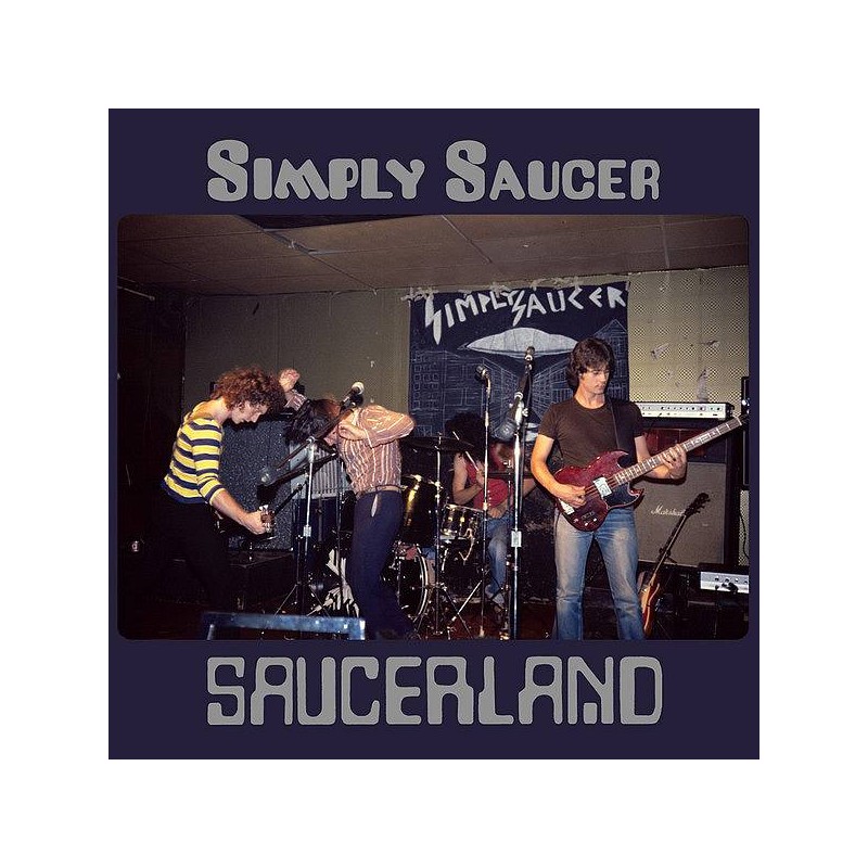 Le disque de Simply saucer : Saucerland est en stock en vinyle à Ciel rouge, disquaire à Dijon