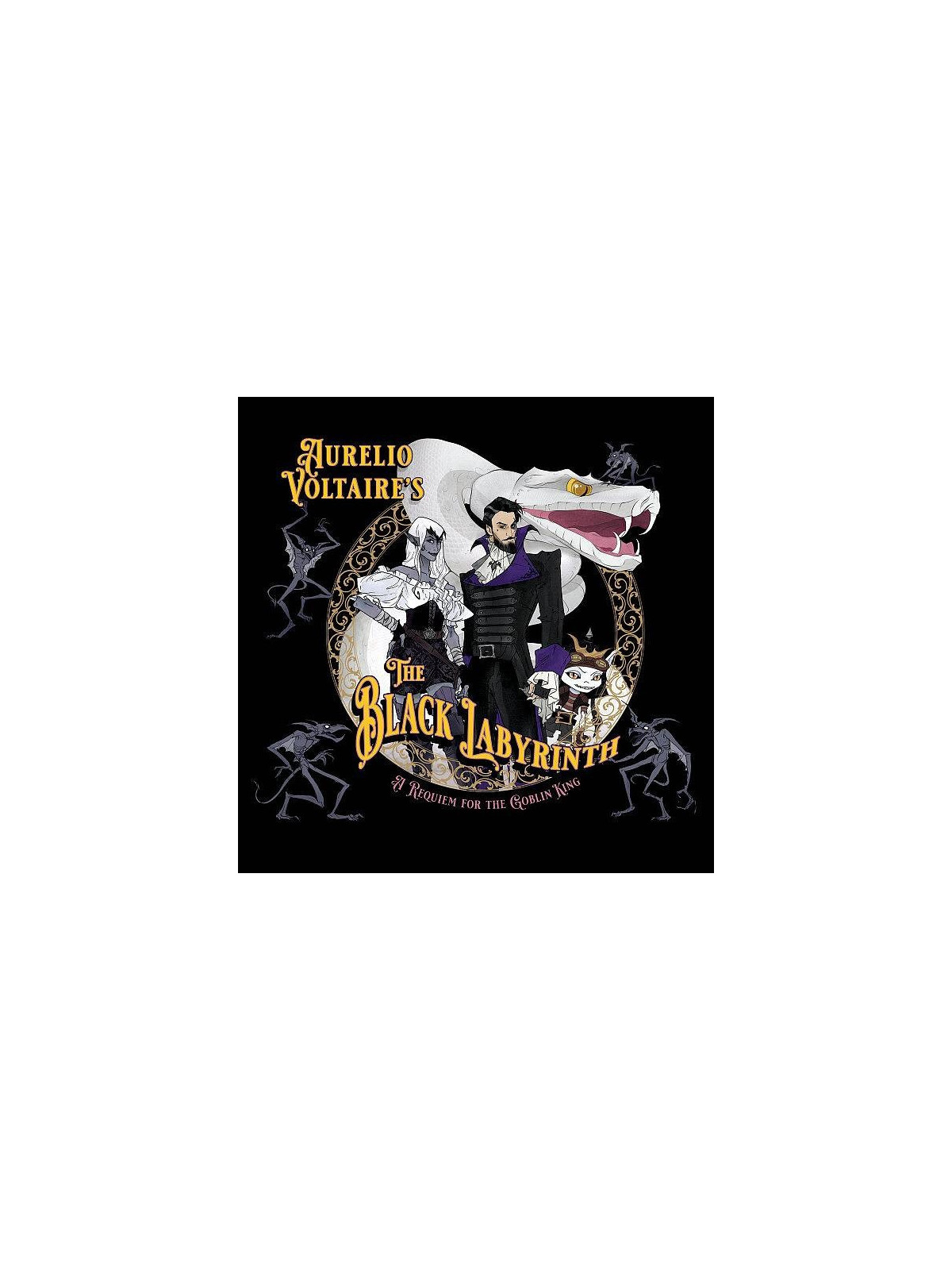 Aurelio Voltaire : The black labyrinth (2 CD)