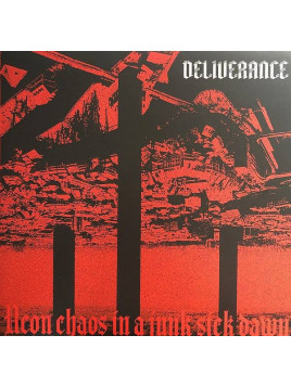 le disque de Deliverance : Neon chaos in a junk-sick dawn est en stock en CD à Ciel rouge, disquaire à Dijon
