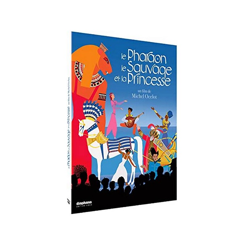 Le dvd de Michel Ocelot Le pharaon, le sauvage et la princesse est disponible à Ciel rouge