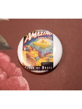 Badge artisanal Amazing stories : quest of Brail