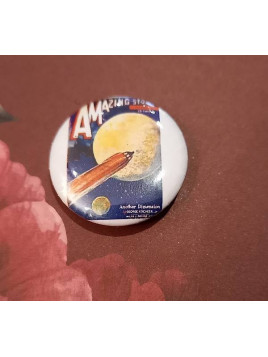 Badge artisanal Amazing stories : another dimension