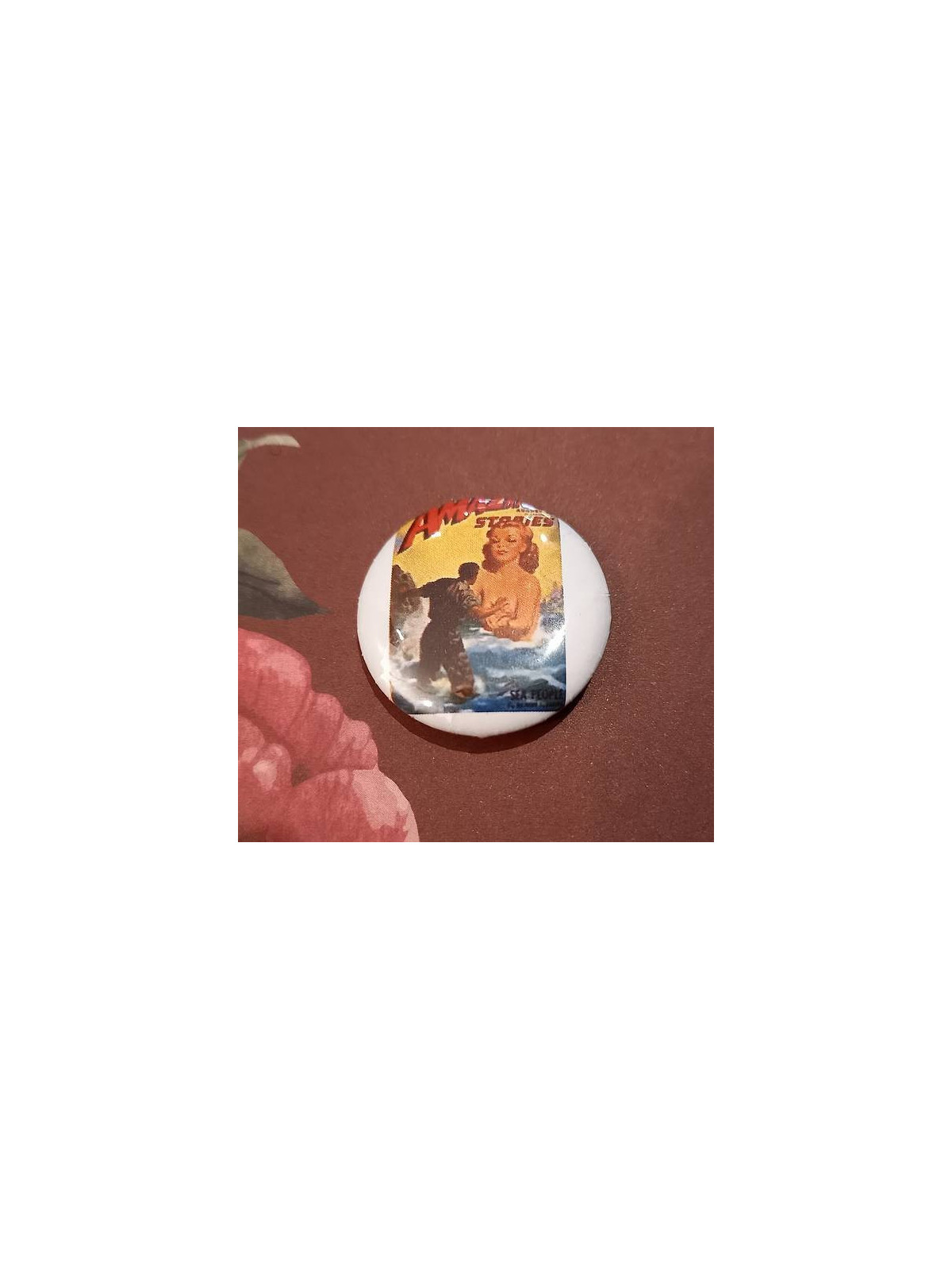 Badge artisanal Amazing stories : the sea people