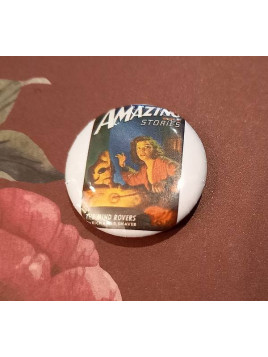 Badge artisanal Amazing stories : the mind rovers