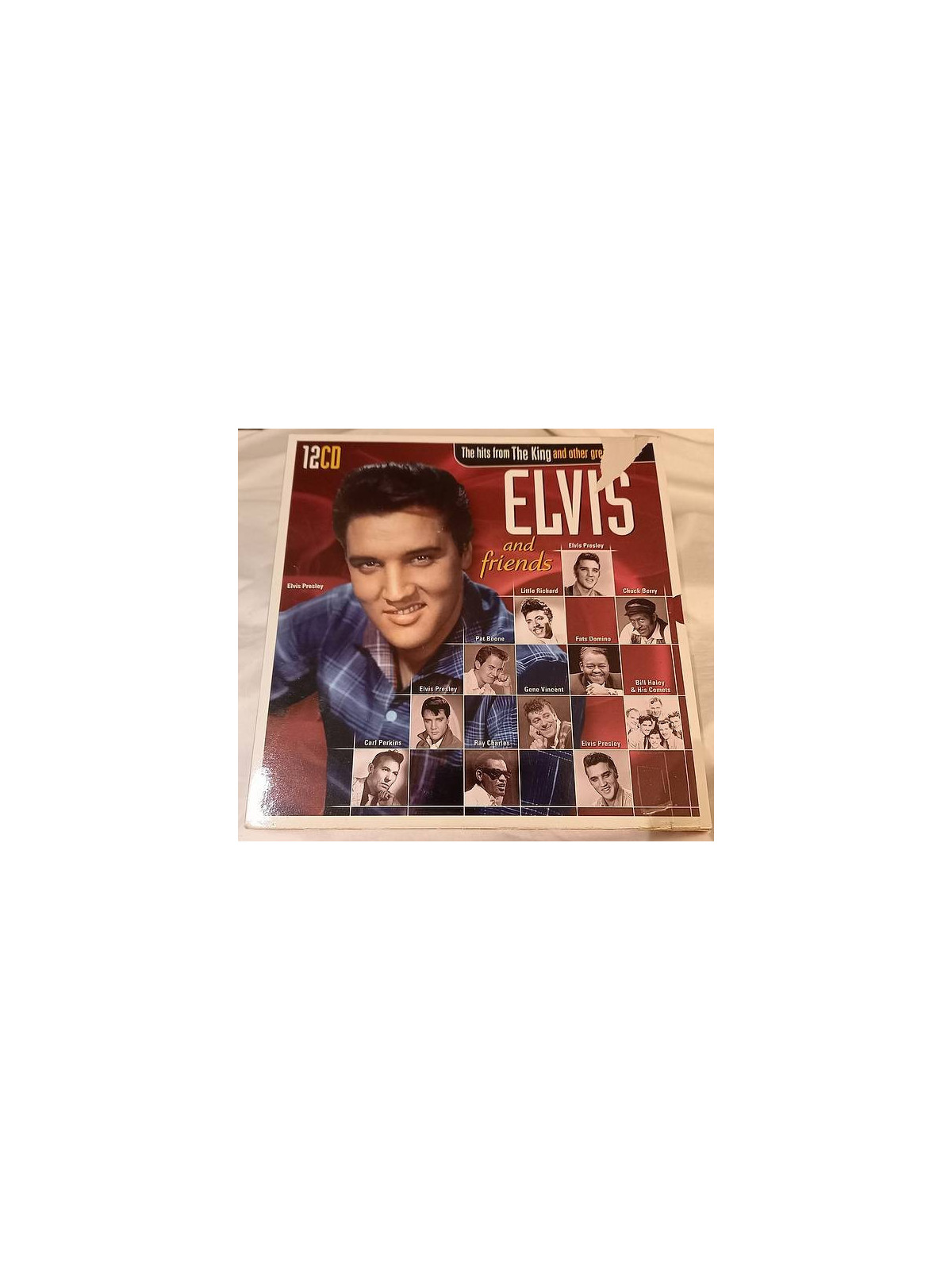 Compilation : Elvis and friends – the hits from the king and other great artists (12 CD)