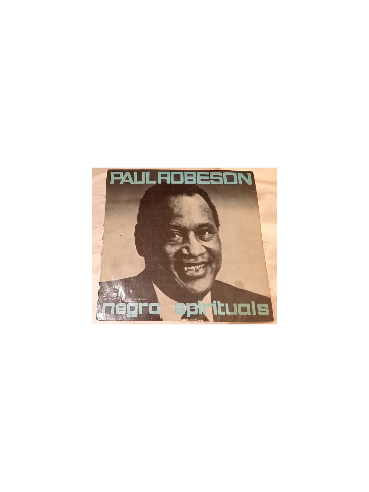 Paul Robeson : Negro spirituals (12’’ vinyl)