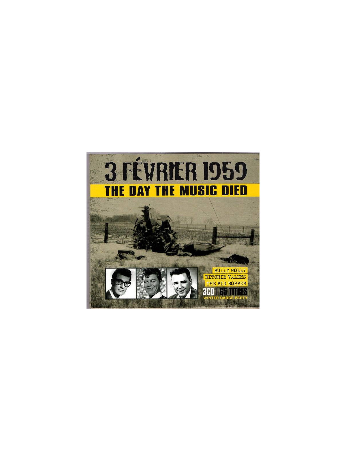 Compilation : 3 février 1959 – the day the music died (3 CD)