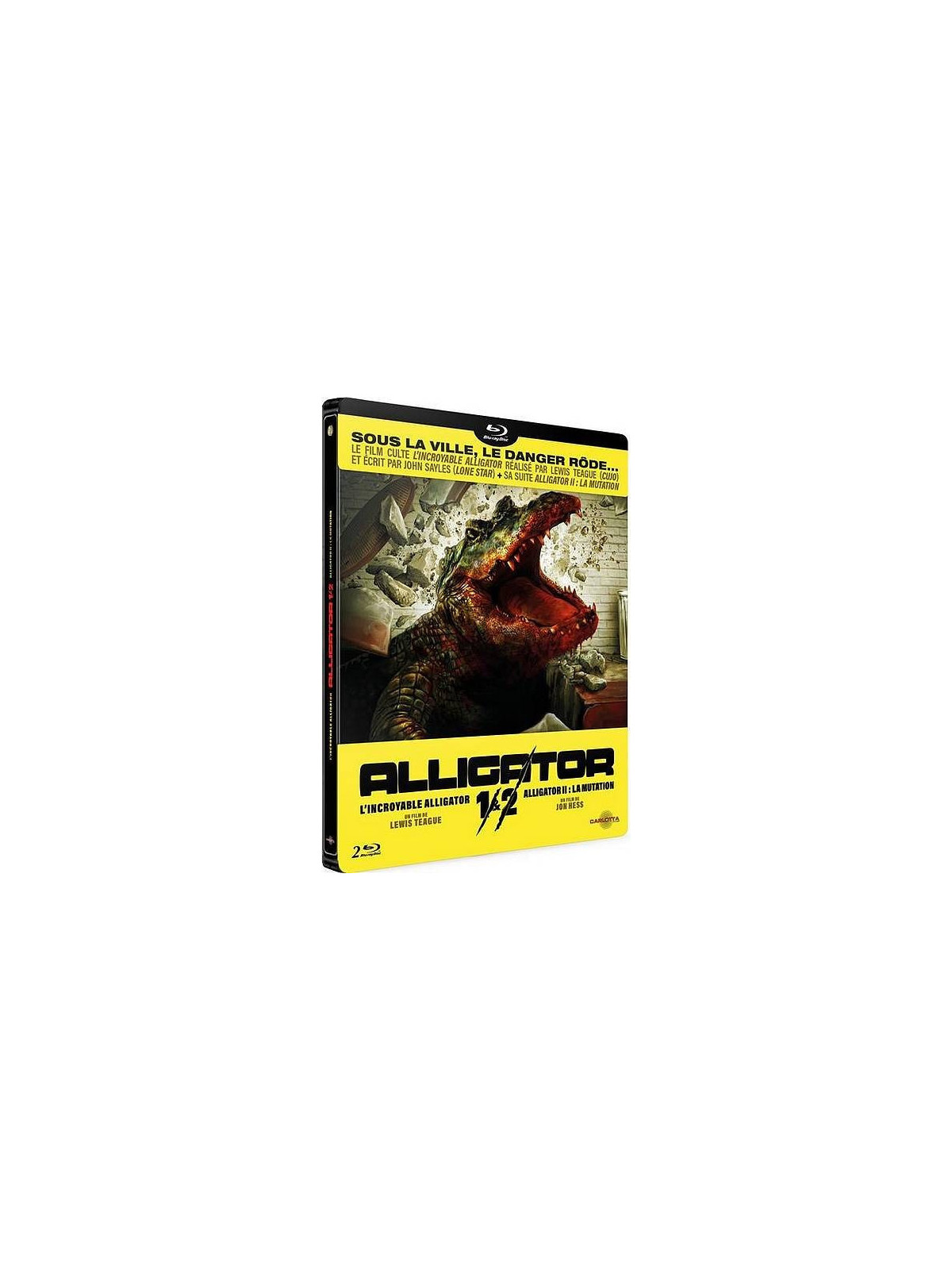 Lewis Teague / Jon Hess : L’incroyable alligator / Alligator 2 : la mutation (Ltd edition 2 Blu-ray)