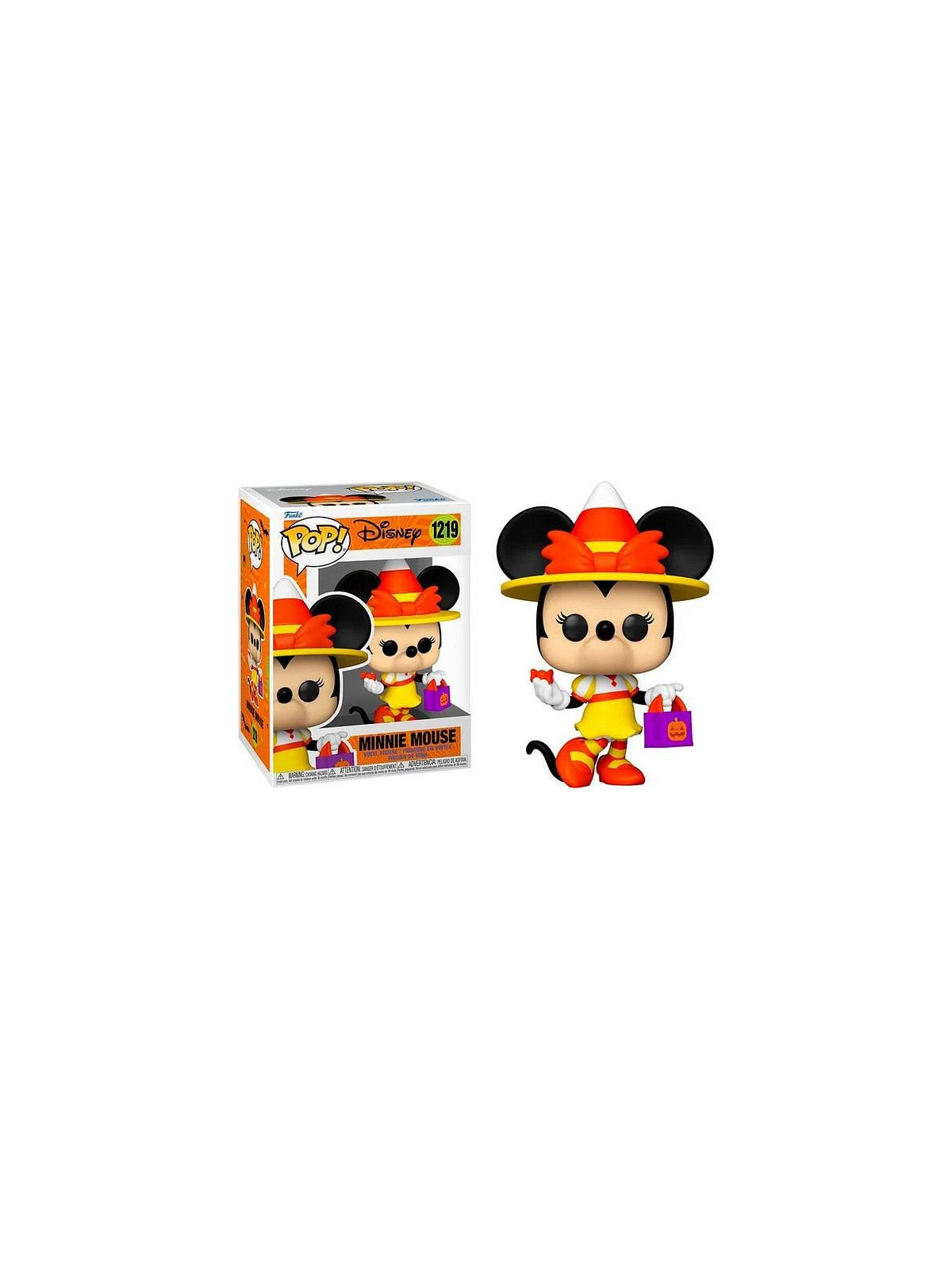 Figurine pop! Disney  Minnie Mouse (trick or treat) (N° 1219) en stock à ciel rouge dijon