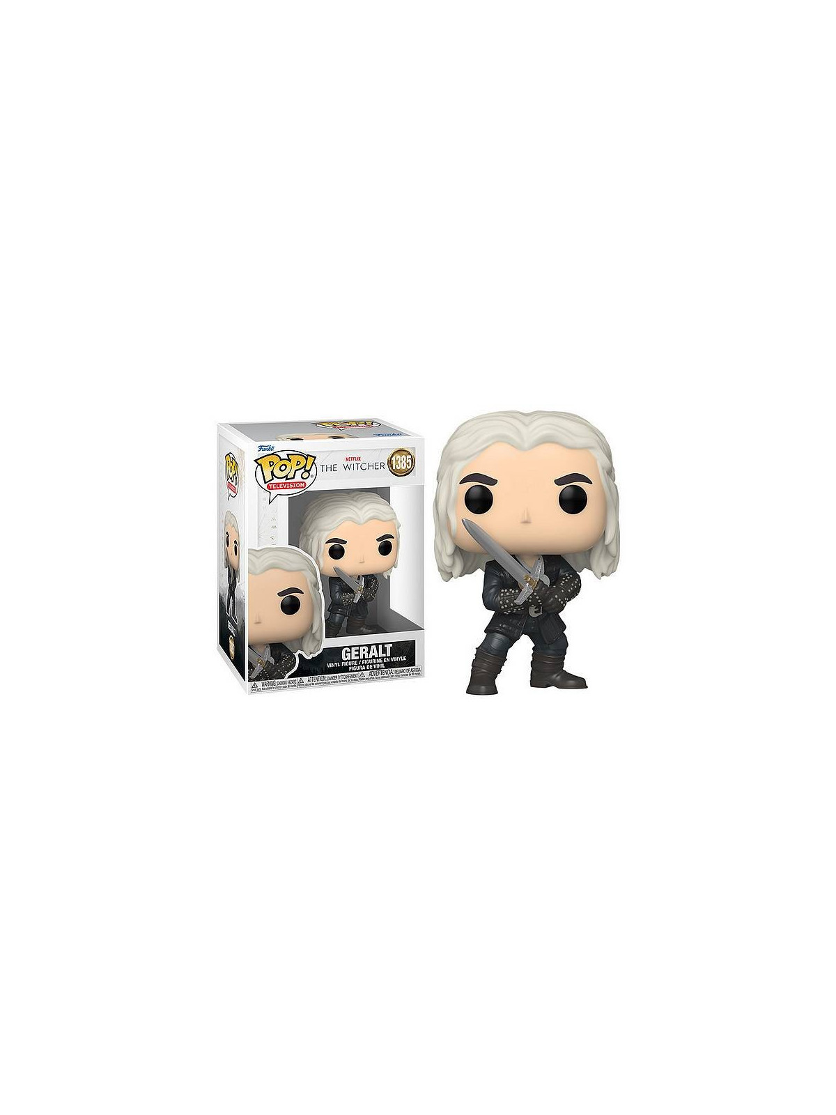 Figurine pop! The witcher : Geralt (N° 1385)