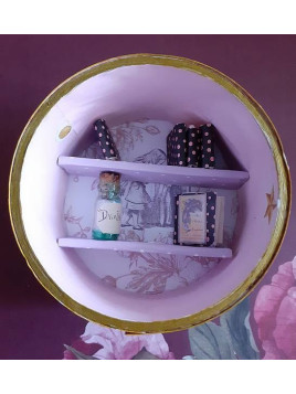 Petite bibliothèque ronde Alice