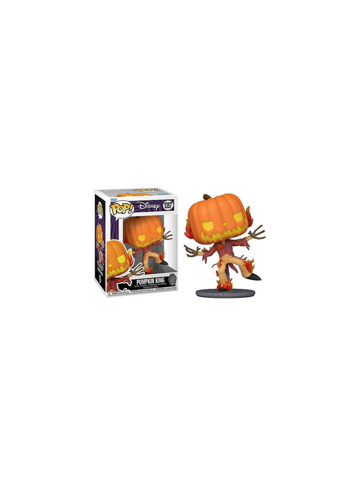 Figurine pop! The nightmare before Christmas : Pumpkin king Figurine pop! (N° 1357)