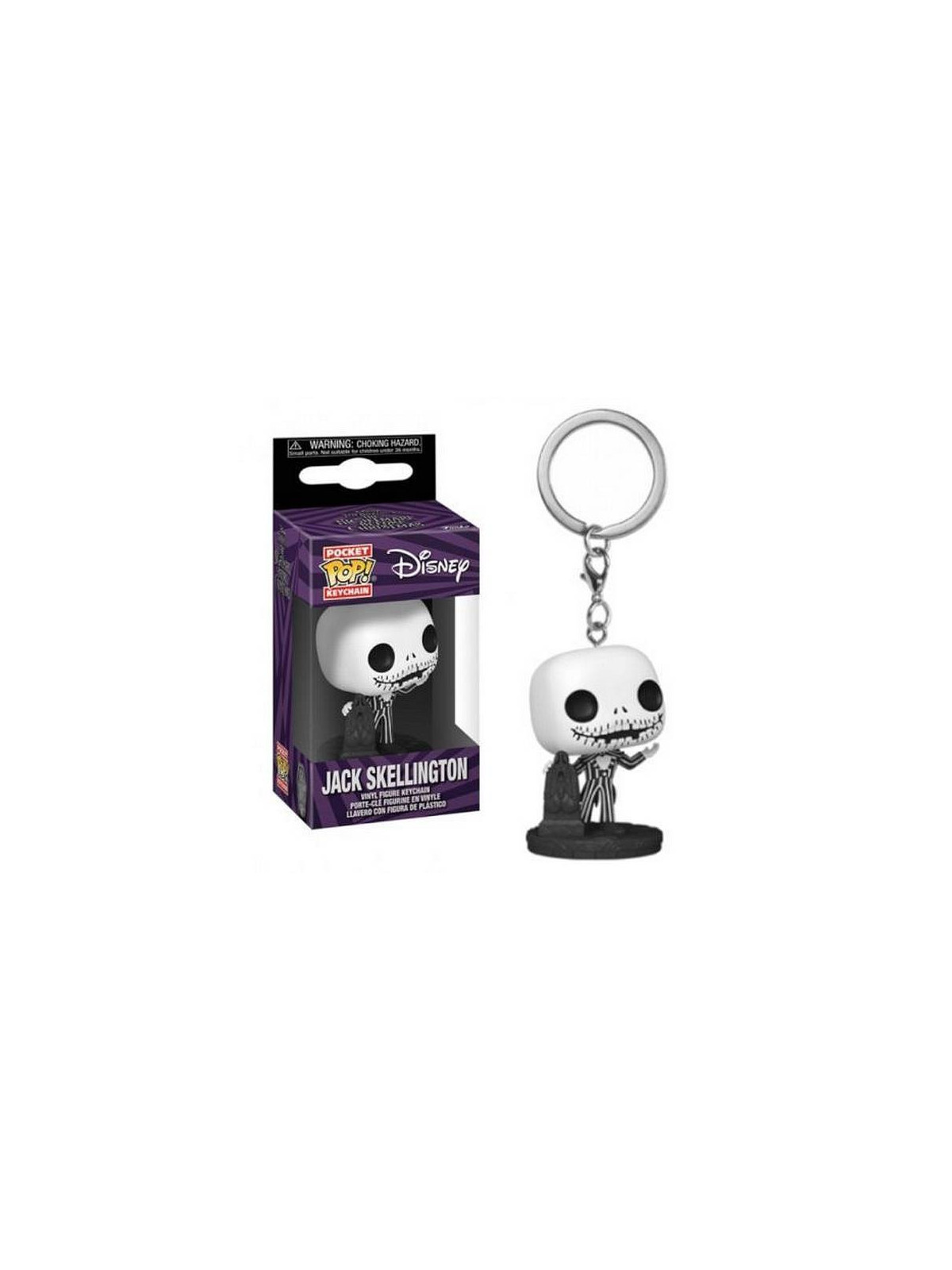 Porte-clés pocket pop! The nightmare before Christmas : Jack Skellington
