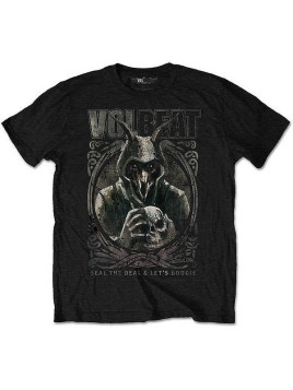 T-shirt Volbeat : Goat with skull
