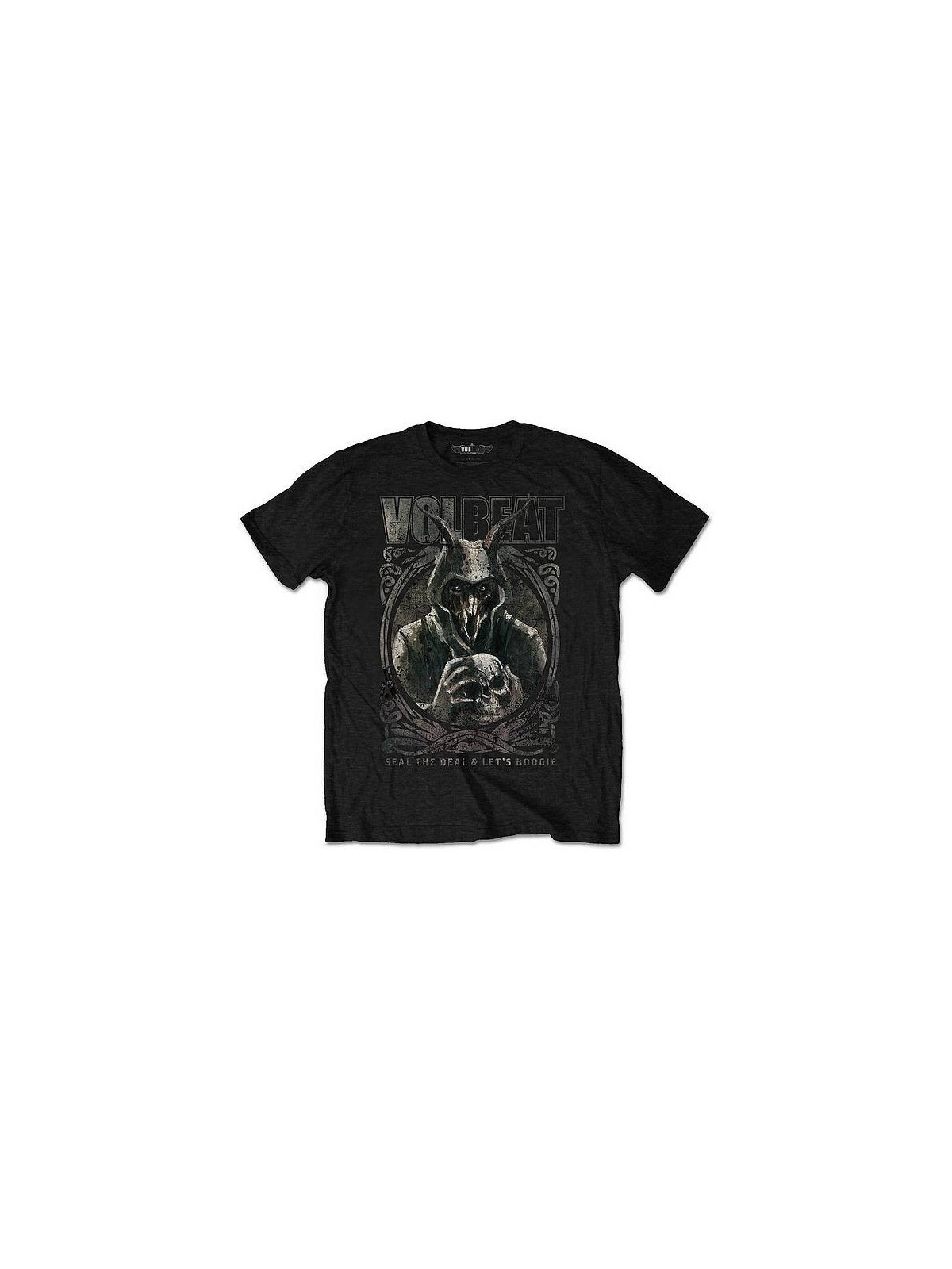 T-shirt Volbeat : Goat with skull