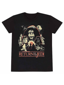 T-shirt Star wars : Return of the jedi montage