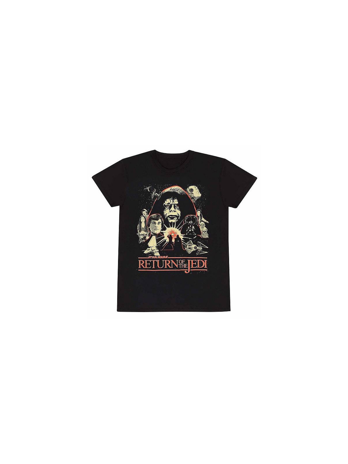 T-shirt Star wars : Return of the jedi montage