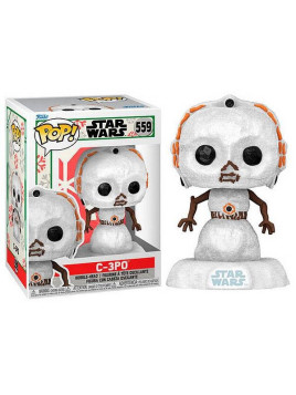 Figurine pop! Star wars : Holiday C-3PO (N° 559)