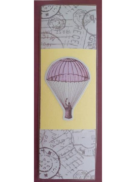 Marque-page Montgolfière