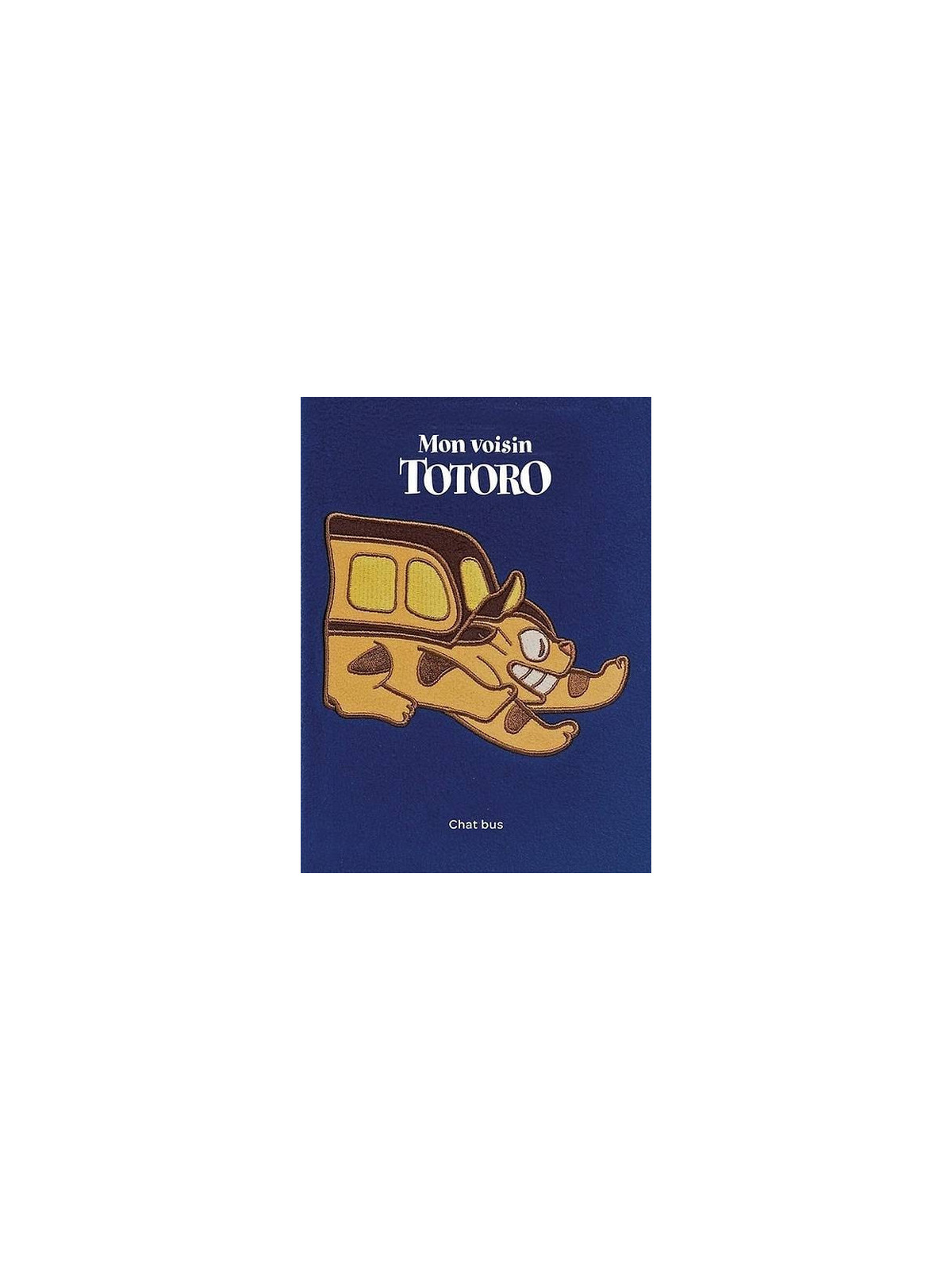 Carnet Ghibli en peluche Mon voisin Totoro : Chat bus