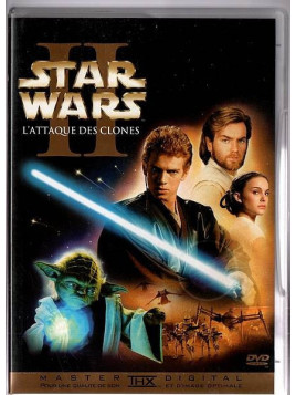 George Lucas : Star wars episode II : l’attaque des clones en stock en dvd d'occasion à ciel rouge dijon