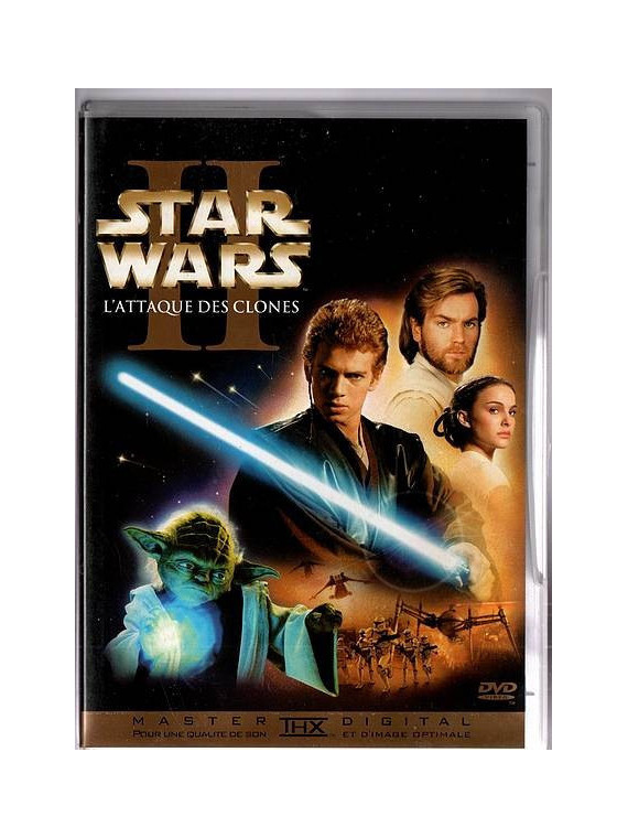 George Lucas : Star wars episode II : l’attaque des clones en stock en dvd d'occasion à ciel rouge dijon