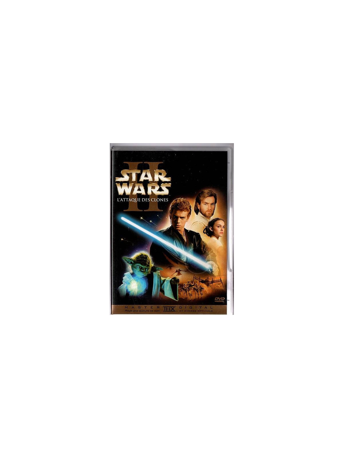 George Lucas : Star wars episode II : l’attaque des clones en stock en dvd d'occasion à ciel rouge dijon