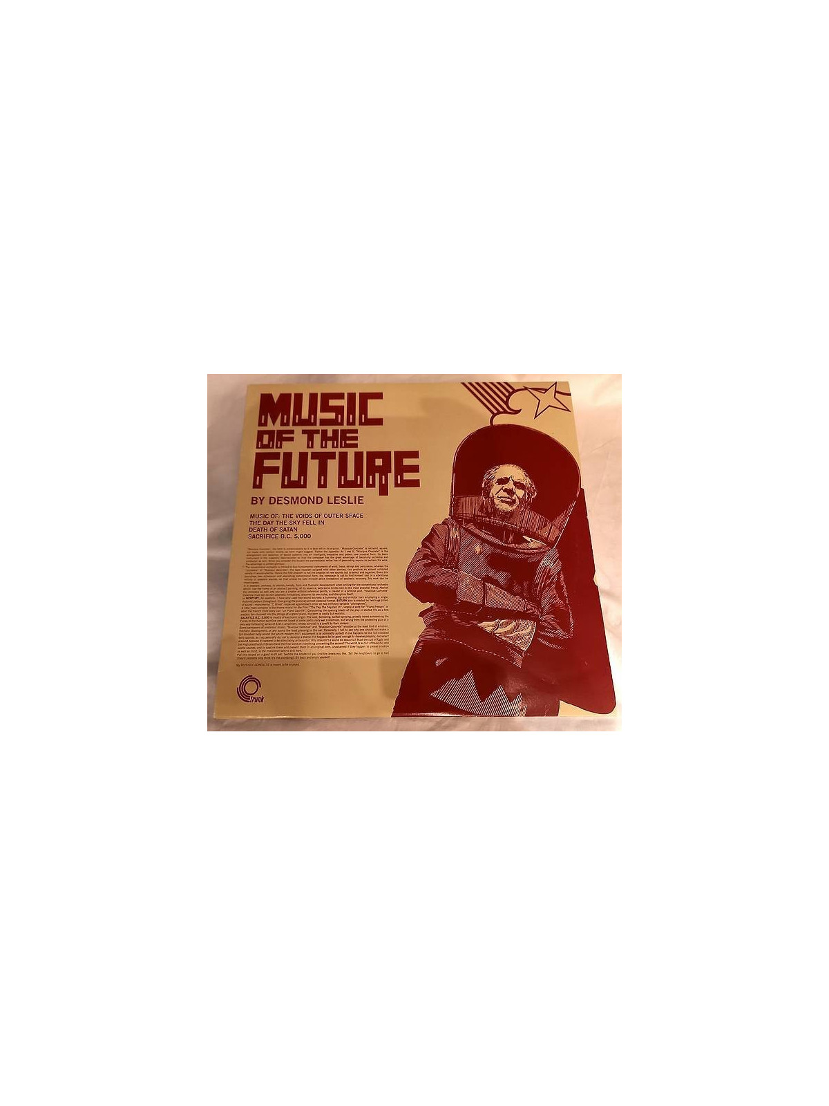 Desmond Leslie : Music of the future (12’’ vinyl)