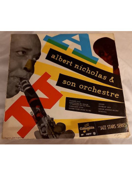 Albert Nicholas : Albert Nicholas quartet and sextet (10’’ vinyl)