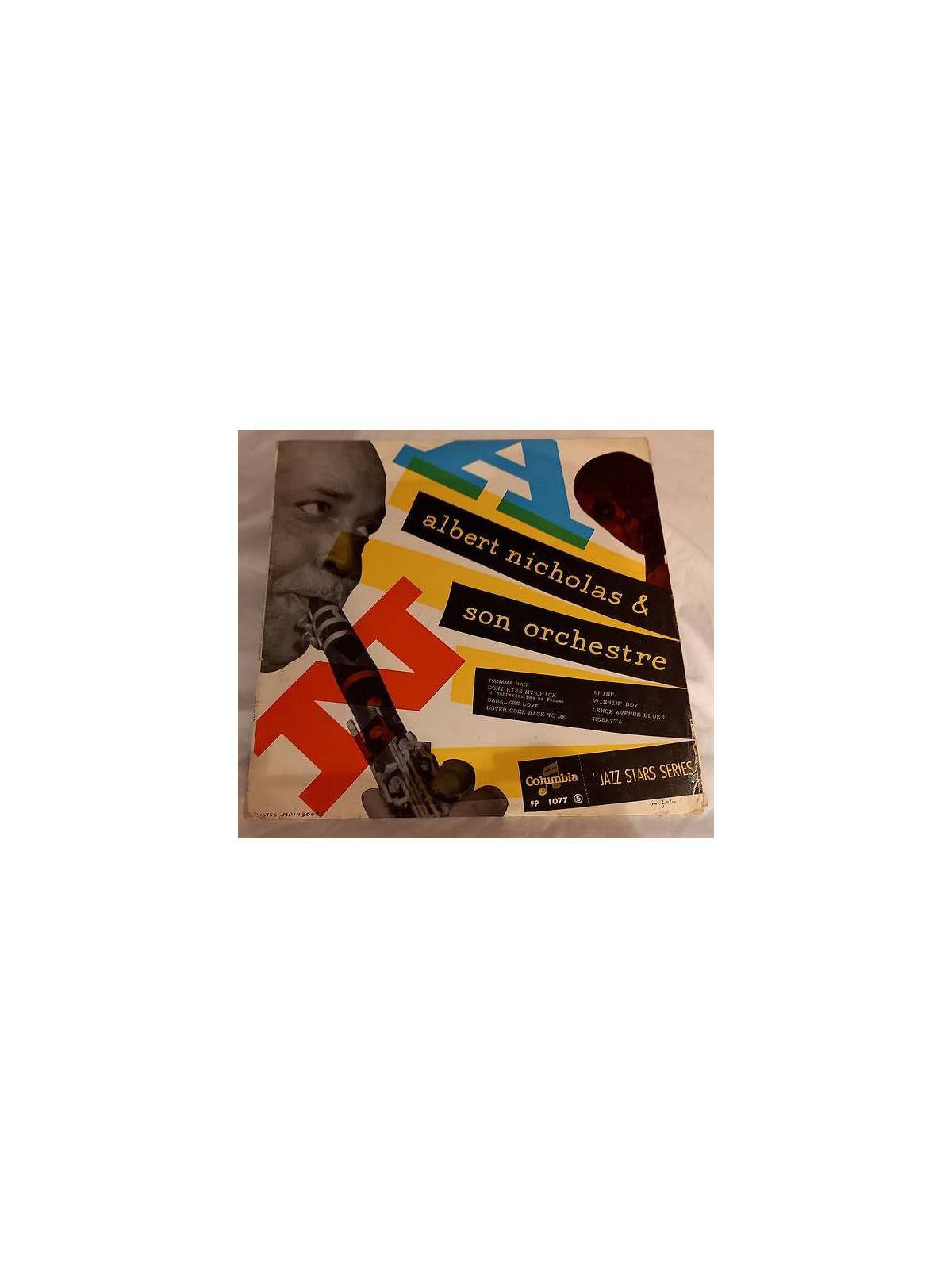 Albert Nicholas : Albert Nicholas quartet and sextet (10’’ vinyl)