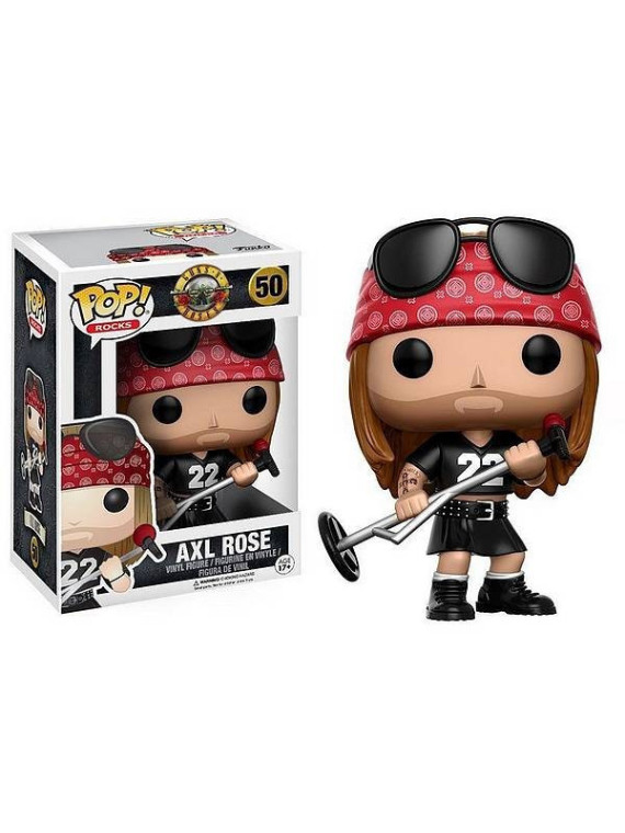 la Figurine pop! Guns n’ roses : Axl Rose (N° 50) est en stock à la boutique ciel rouge à dijon
