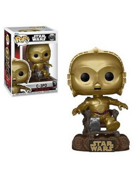 Figurine pop! Star wars : C-3PO in chair (N° 609) en stock à ciel rouge à dijon