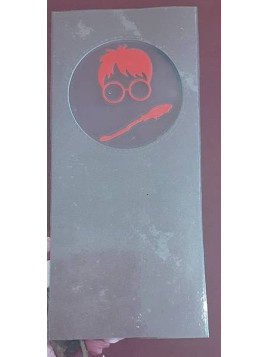 Marque-page Médaillon Harry Potter rouge