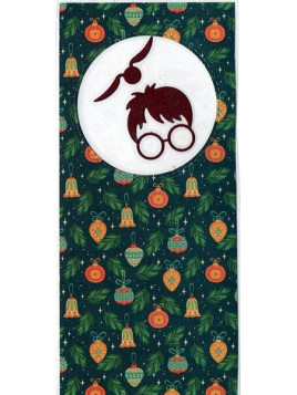 Marque-page médaillon Harry Potter Noël sapin