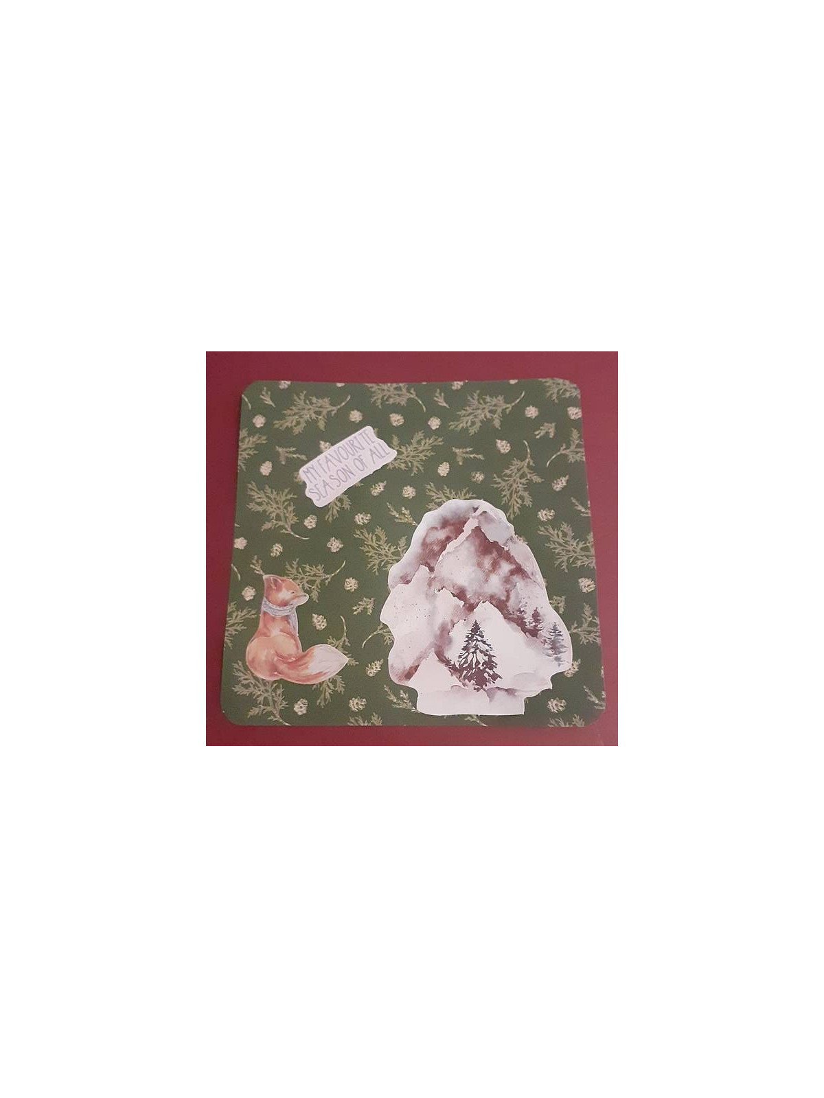 Carte carrée My favourite season of all