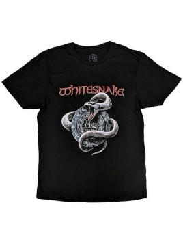 T-shirt Whitesnake : Silver snake