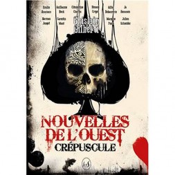 Anthologie livre Nouvelles de l'ouest – crépuscule en stock à ciel rouge dijon