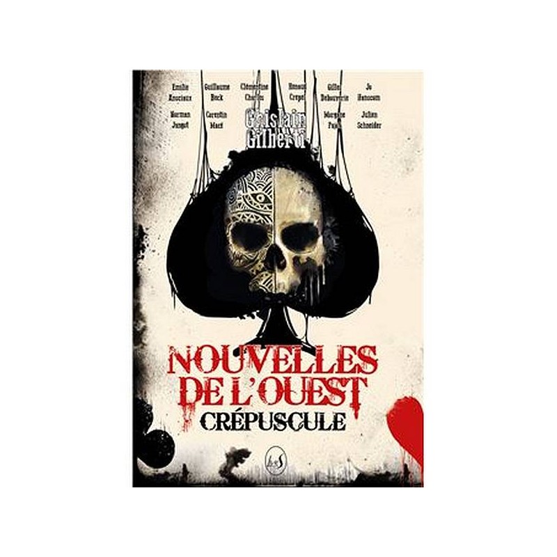 Anthologie livre Nouvelles de l'ouest – crépuscule en stock à ciel rouge dijon
