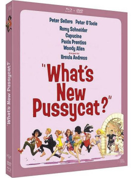 le film de Clive Donner : What’s new pussycat est en stock en blu-ray et dvd à la boutique ciel rouge à dijon