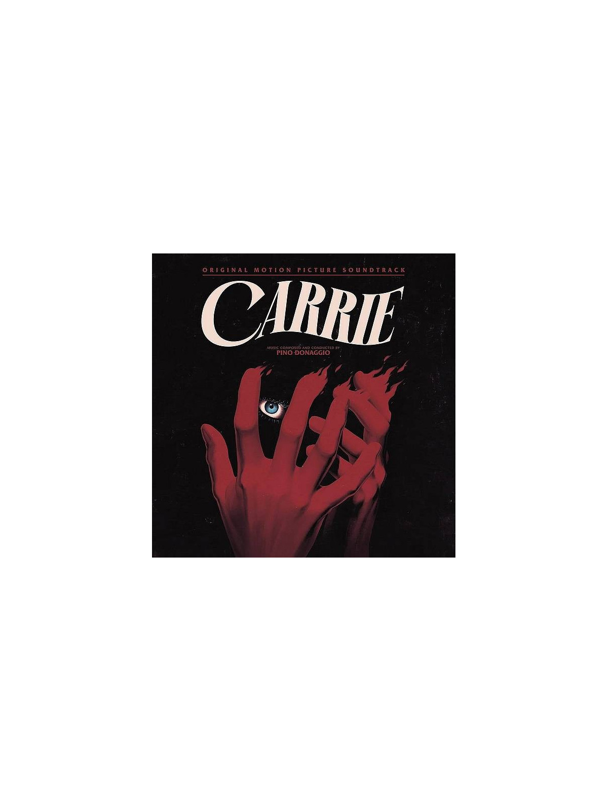 Le disque de Pino Donaggio : Carrie est disponible en CD à ciel rouge, disquaire à Dijon