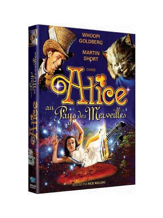le film de Nick Willing : Alice au pays des merveilles est en stock en dvd à la boutique Ciel rouge à Dijon