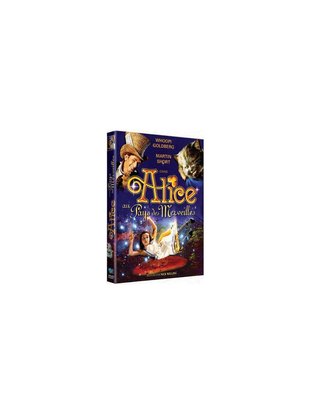le film de Nick Willing : Alice au pays des merveilles est en stock en dvd à la boutique Ciel rouge à Dijon