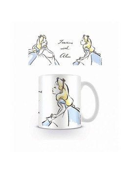 Mug Alice in wonderland : Teatime with Alice