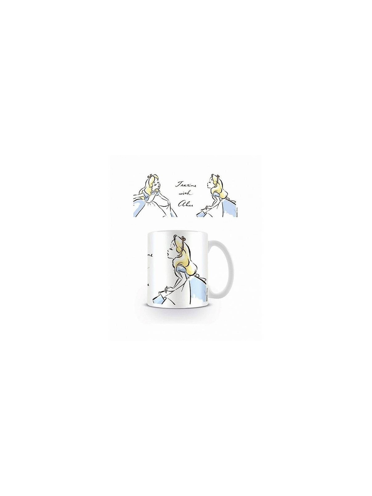 Mug Alice in wonderland : Teatime with Alice