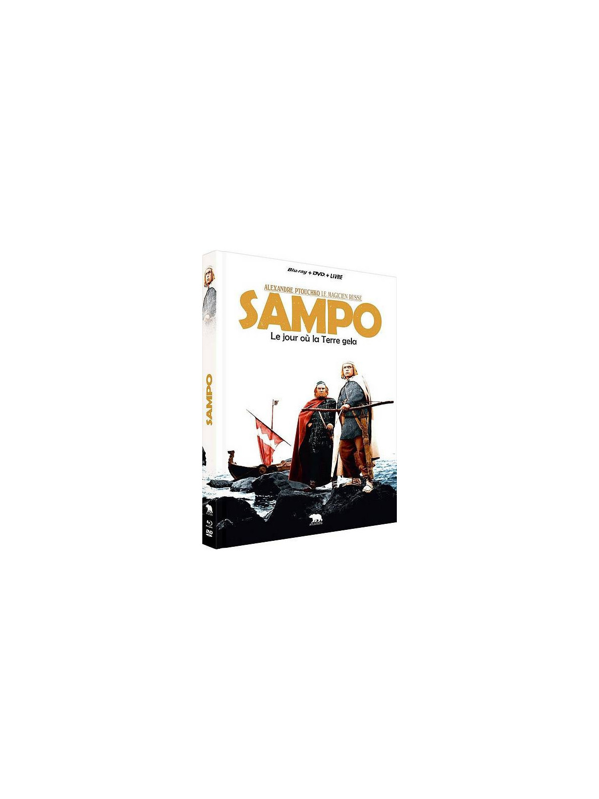 Alexandre Ptouchko film Sampo en stock en Blu-ray + DVD + livre à ciel rouge dijon