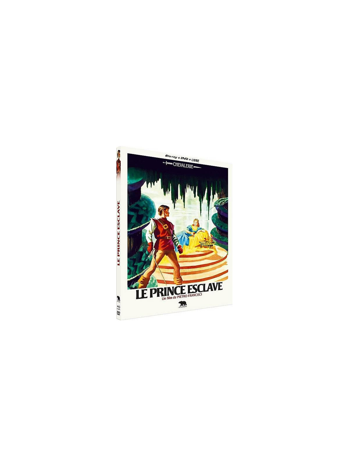 Pietro Francisci : Le prince esclave (Blu-ray + DVD + livre)