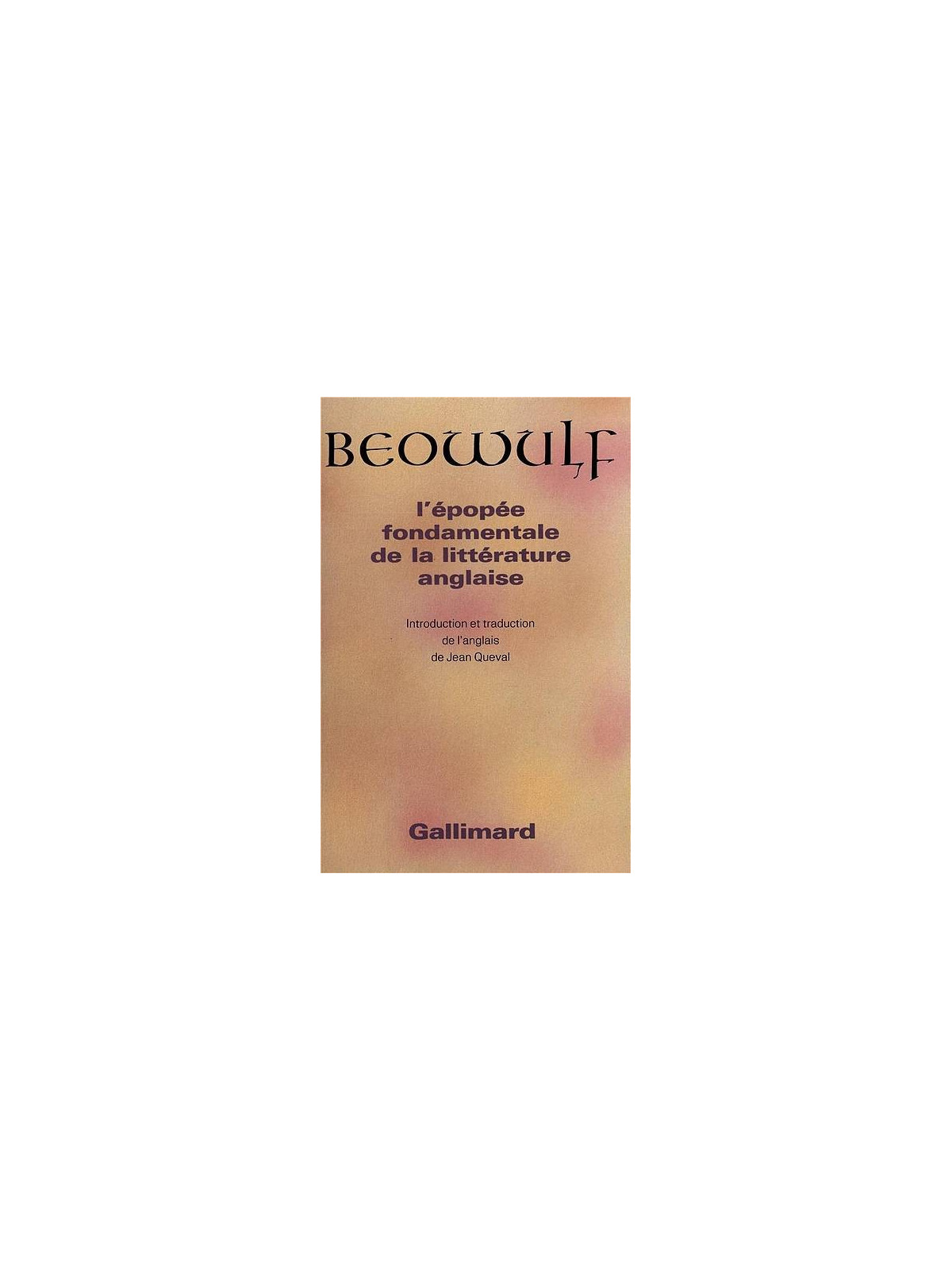Beowulf - l'épopée fondamentale de la littérature anglaise